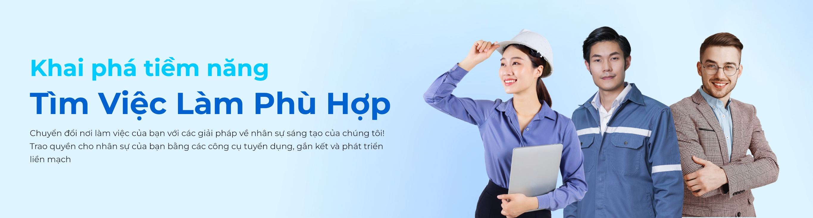 Banner danh sách, chi tiết việc làm